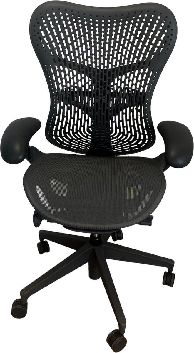 Herman Miller Mirra 2 Graphite Ergonomische Bureaustoel met Armleuningen