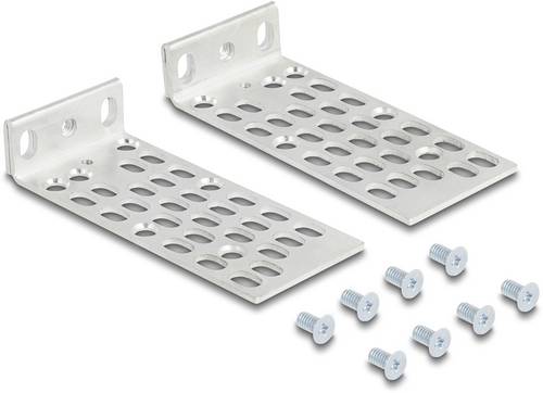 Delock 66236 19 Zoll Montagezubehör 1 HE Silber