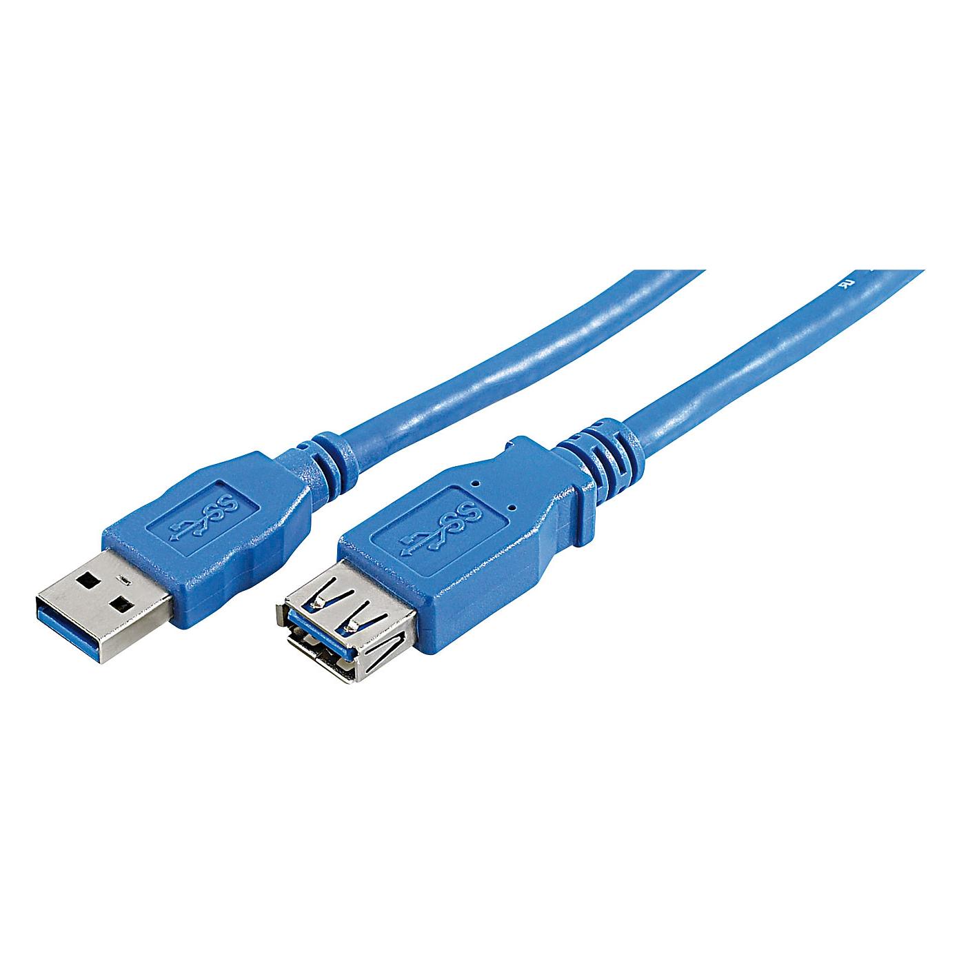 Delock USB-Verlängerungskabel (3 m, USB 3.2 Gen 1) (82540)