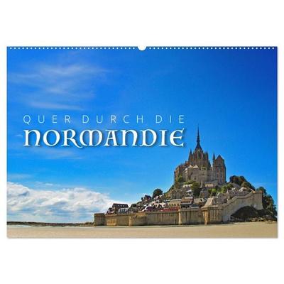Quer durch die Normandie (Wandkalender 2027 DIN A2 quer), CALVENDO Monatskalender
