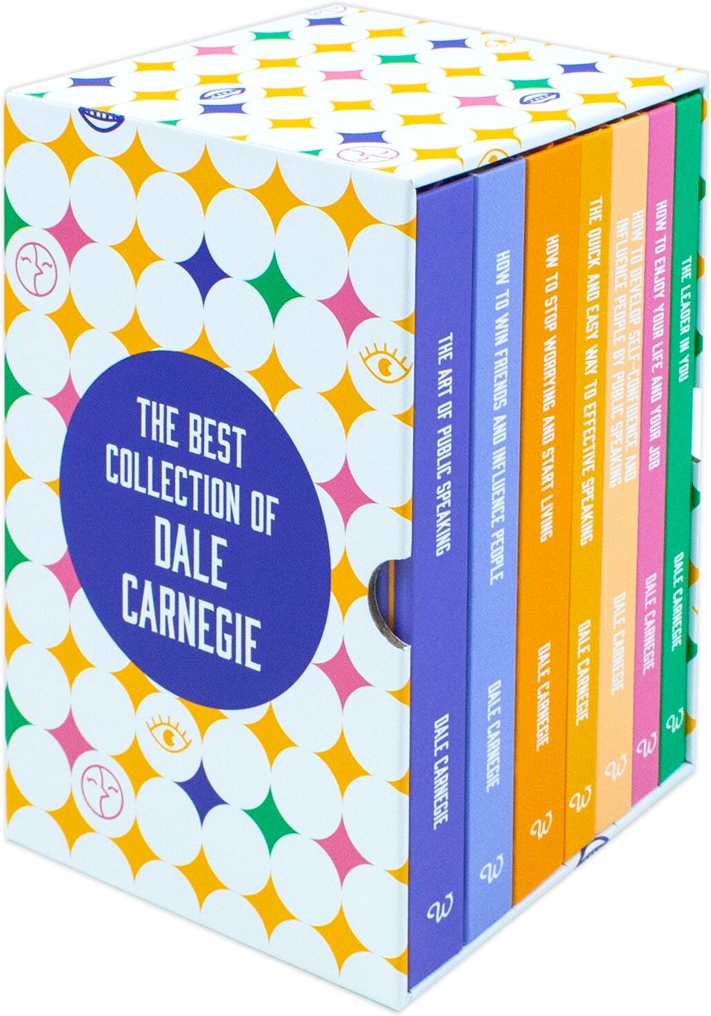 Wilco Books Dale Carnegie 7 Book Collection Set - The Leader In You, How To Win Friends & More - Hardback - Ages 12+ Self-Help