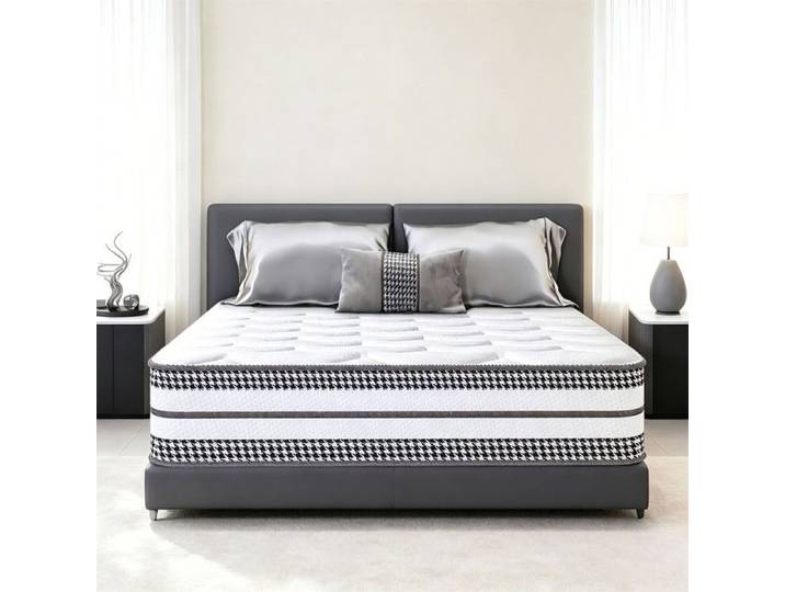 Matelas Mémoire de Forme 140x190 cm Épaisseur 28 cm Soulage Douleurs Dorsales Haute Respirabilité Sommeil Silencieux Réparateur