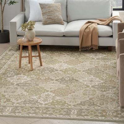 Nourison Grafix Vintage Boho Persian Border Area Rug