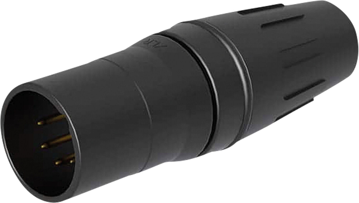 Seetronic Xlr-5p-Stecker – Stecker, Vergoldete Kontakte – Schwarzes Gehäuse