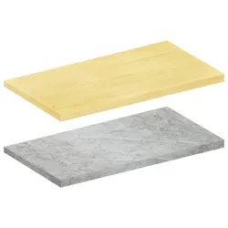 VCM Arbeitsplatte   30mm stark   Breite 40 cm   leicht zu reinigen   Küchenarbeitsplatte - Fasola