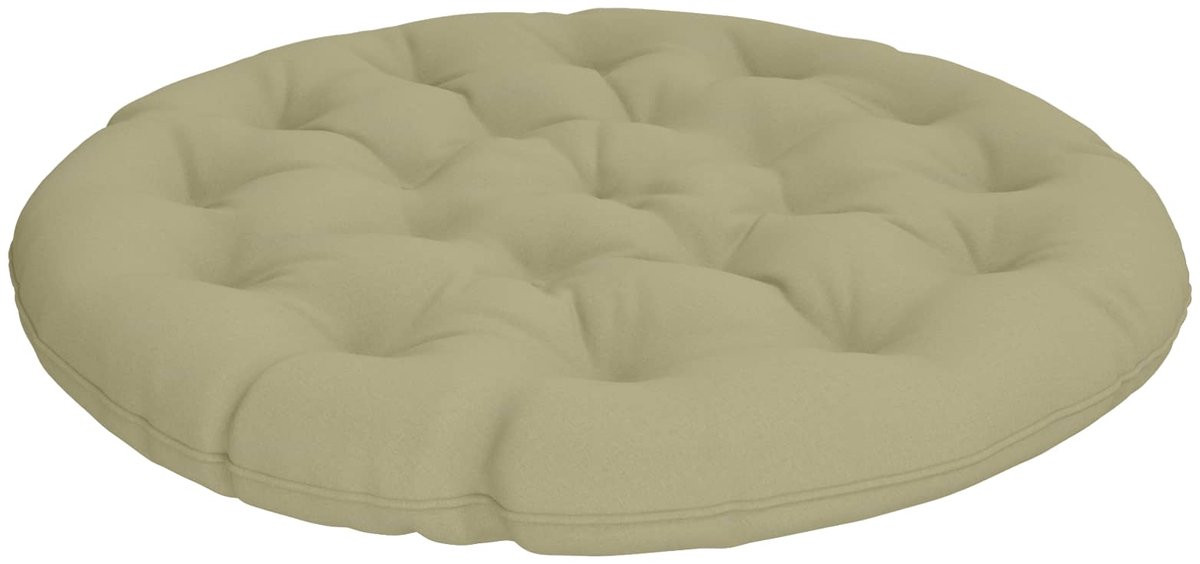 vidaXL Papasan Stoel met Kussen VIANEN Lichtgroen