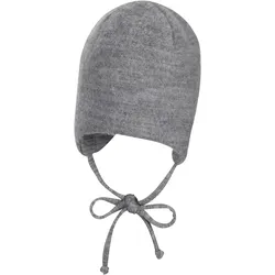 Sterntaler Woll-Wintermütze, grau, 39