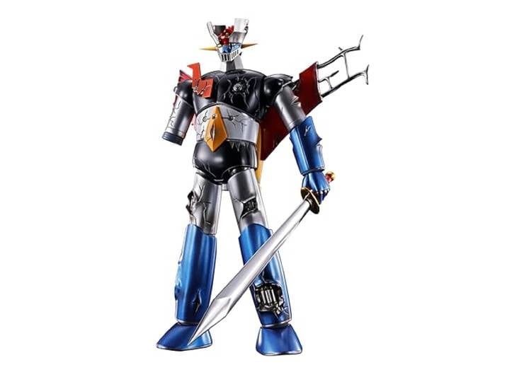 TAMASHII NATIONS Great Mazinger Z Soul of Chogokin Diecast Actionfigur GX-105D Great Mazinger Z Kakumei Shinka Damage Ver. 17 cm