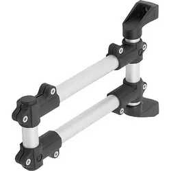MONITORHALTERUNG TRAGARM DOPPELT, THERMOPLAST, KOMP:ALUMINIUM