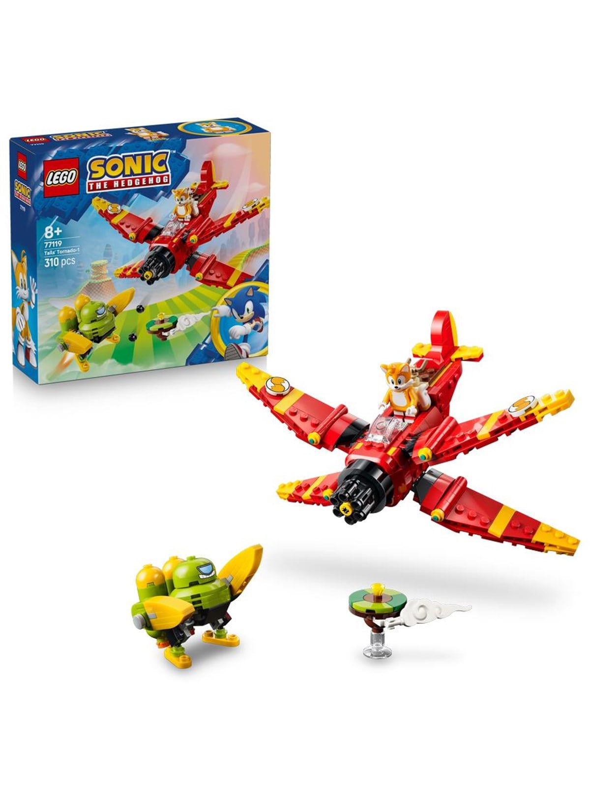 LEGO Sonic 77119 Tails' Tornado-1