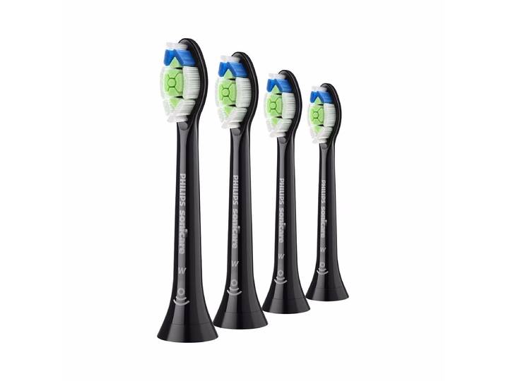 Philips Optimal weiss W2 6St HX6066/88 schwarz Ersatz-Zahnbürsten – Ersatzbürste/Zahnpflege Zubehör