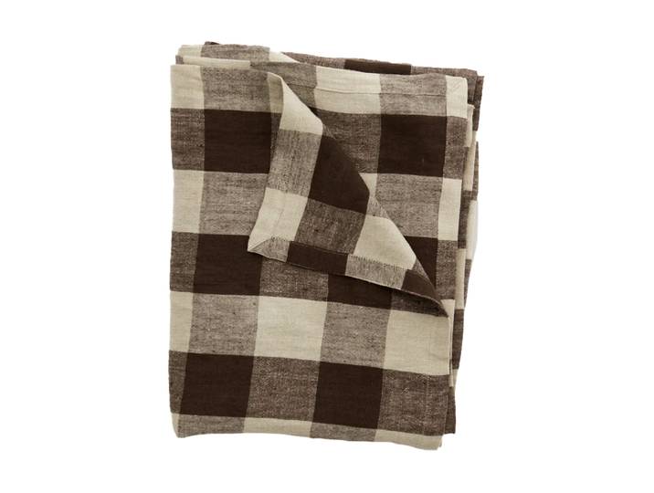 Olsson & Jensen Nappe en lin Johanna 150x300 cm Brun/naturel