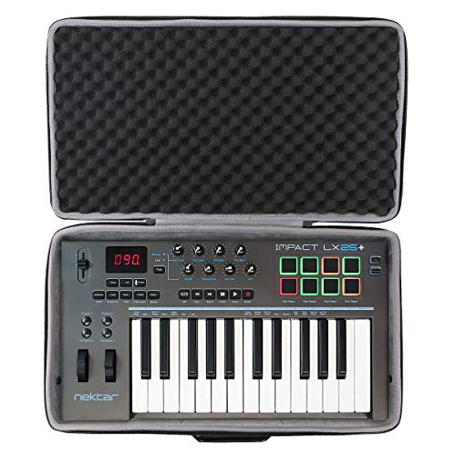 co2CREA Beschermhoes voor Nektar Impact LX mk3/LX 25+ MIDI-controller