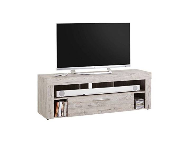FMD Möbel, 271-001E Vibio 1 Lowboard, Spanplatte, Sandeiche, Maße 150.0 x 52.8 x 40.0 cm (BHT)
