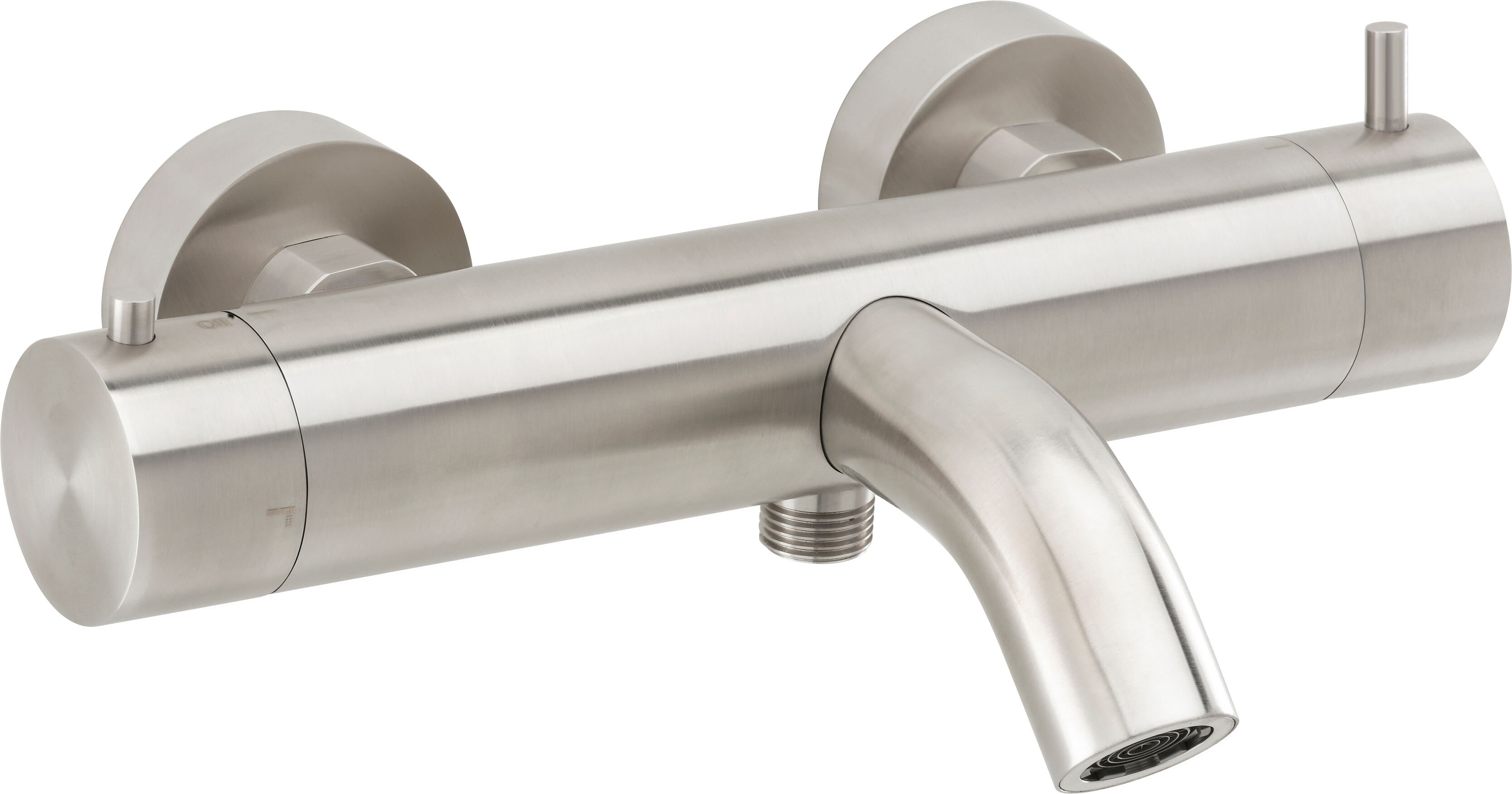 Herzbach Deep IX mitigeur bain/douche 28.221500. 2000 .09 Inox brossé, 2000 douche match2 / 2 "