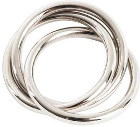 Saro Lifestyle Three Rings Design Napkin Rings (Set of 4)