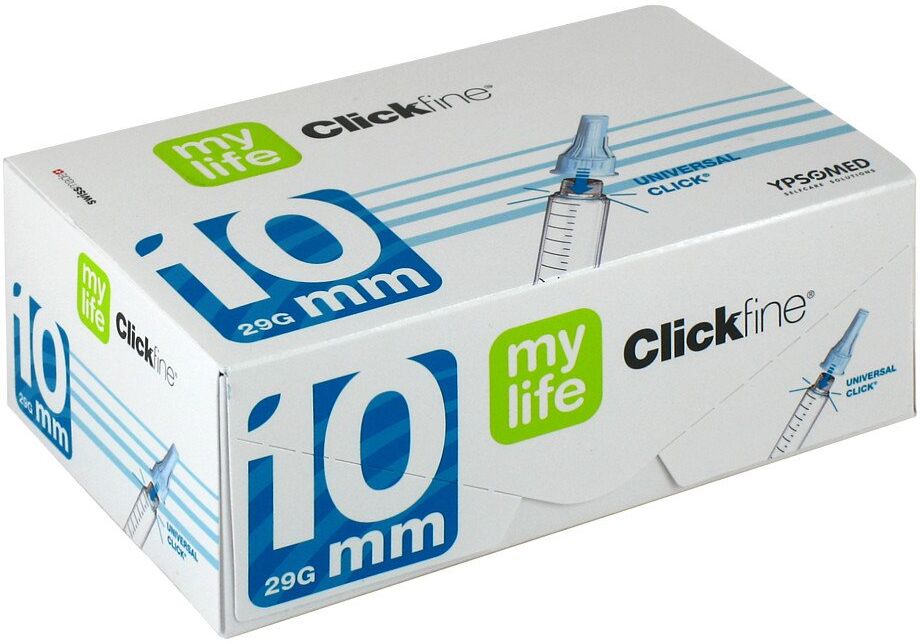 Mylife Clickfine Pen-nadeln 10 mm