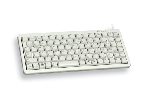 Cherry G84-4100LCMCH-0 Compact Keyboard CH-Layout USB-A Hellgrijs