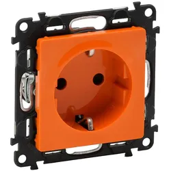 Legrand 753229 Valena Life Schutzkontaktsteckdose erhöhter Berührungsschutz Orange