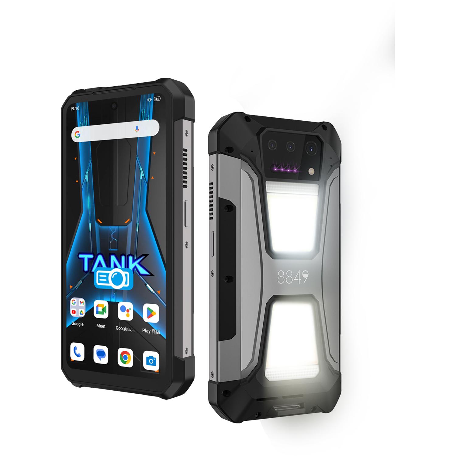 8849 Tank 2 Pro Smartphone - 12GB+512GB Speicher,23800mAh Akku,6.79" Bildschirm,100MP Kamera - Schwarz