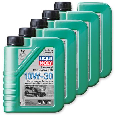 Liqui Moly 5x 1 L Universal Gartengeräte-Öl 10W-30 [Hersteller-Nr. 1273]