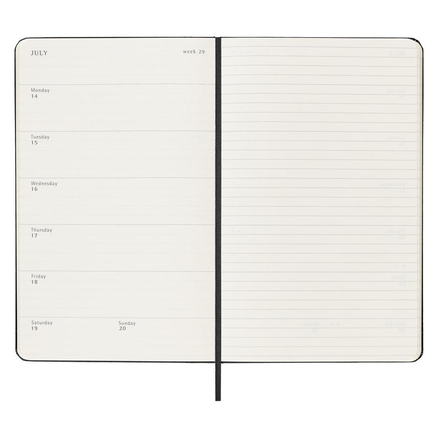 Moleskine Schüleragenda (Large 13x21, 1 Woche / 1 Seite) (8056999275396)
