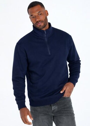 Felpa unisex mezza zip jt Personalizzate o neutre JHK