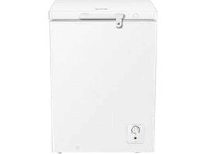 Congélateur coffre blanc - Gorenje - 97 L - Pose libre - Commande mécanique - Dégivrage manuel - 1 panier - 4 4 kg/24h