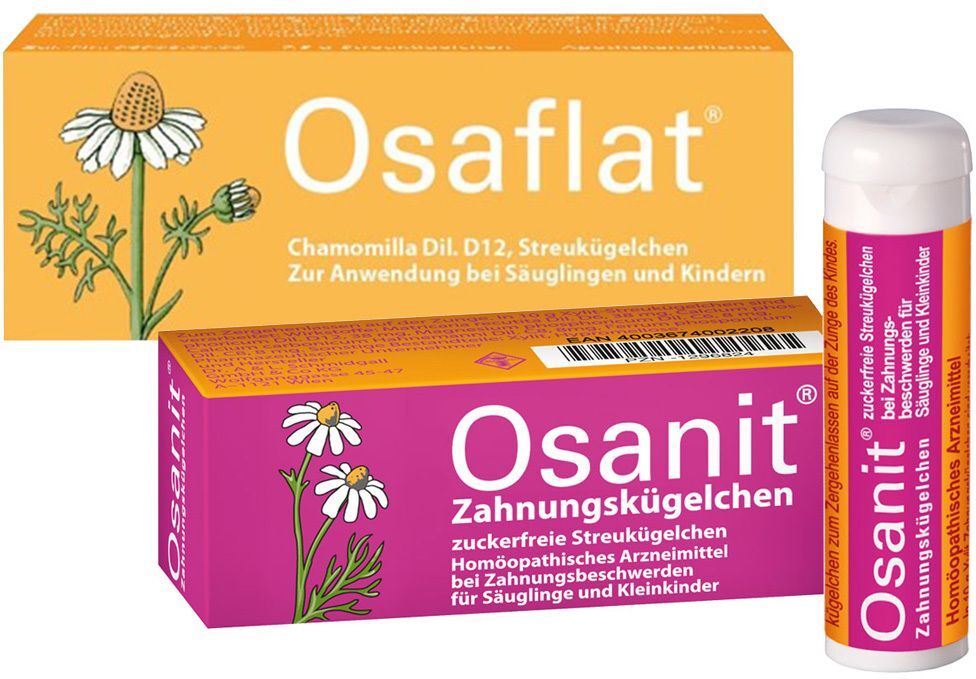 Osanit + Osaflat 2x7,5 g Globuli