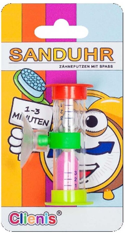 Clienis Sanduhr 1-3 Minuten Zahnputzuhr