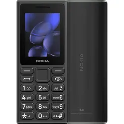Nokia 105 DS 2024 2G sw (1.77"), Tastenhandy, Schwarz