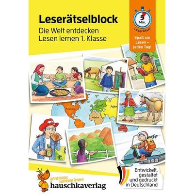Lesen lernen 1. Klasse für Jungen und Mädchen - Die Welt entdecken, Taschenbuch von Ulrike Maier, Hauschka Verlag, 978-3-88100-505-0