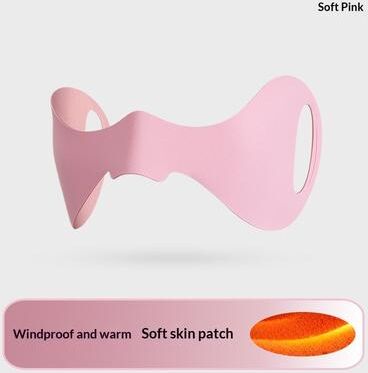 Handpicked Choices Windproof Anti Frost Nose Patch Winter Face Mask Thermal Cycling Ski Cold Protection Cover pink