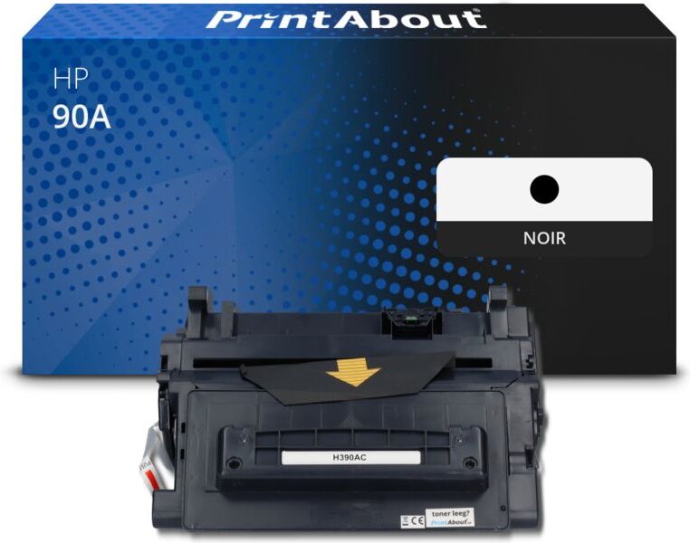 PrintAbout Toner compatible HP 90A (CE390A) - Noir Noir