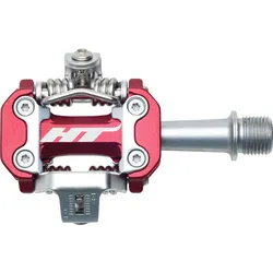 Pedale M2 CNC Cromoly / 305 (Paar) g / rot
