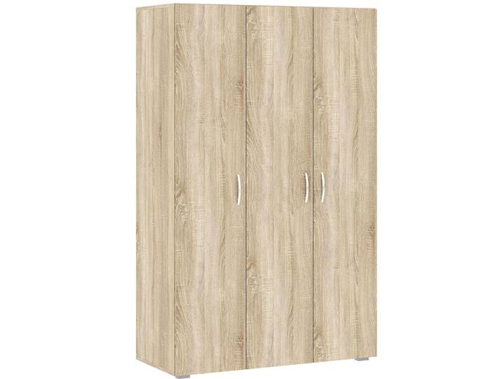 Feldmann-Wohnen Kleiderschrank Basic Eiche Sonoma 110,7 / 52 / 179 cm, Sonoma Eiche, Rechteckig, 110.7x179x52 cm, Schlafzimmer, Kleiderschränke