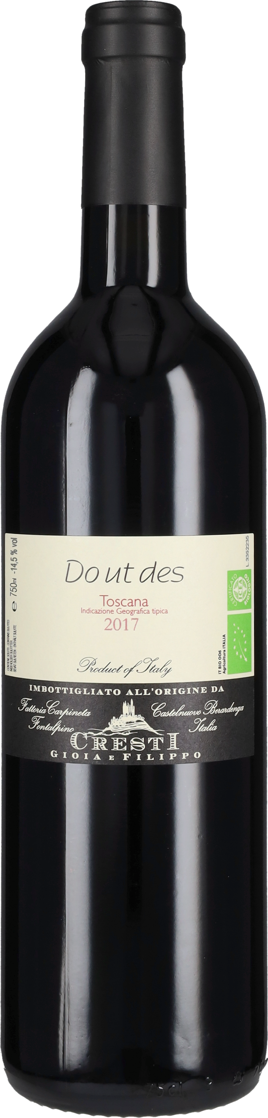'Do ut Des' Carpineta Fontalpino 2017