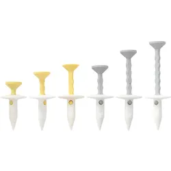 SpineTee Pro Tee 3er-Pack, gelb