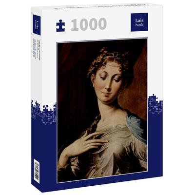 Lais Puzzle Parmigianino - Madonna mit dem langen Hals, Detail: Kopf der Madonna 1000 Teile