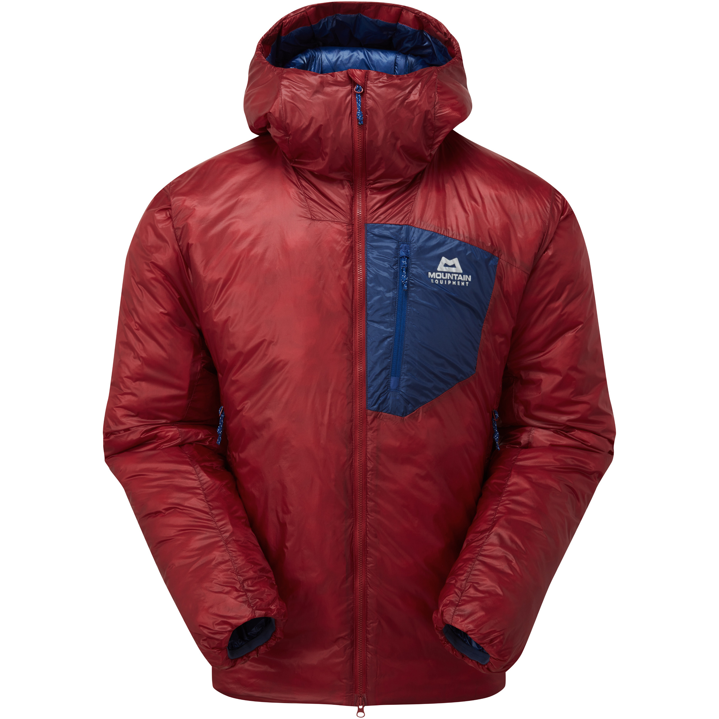 Mountain Equipment Oreus Herren Kunstfaserjacke rot Größe XL Trekking Wasserabweisend Wasserabweisend