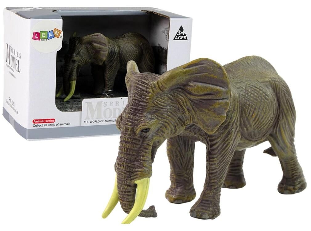 Lean Toys Groot olifantenverzamelaarsbeeld Dieren van de wereld