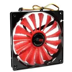 Airen - FHW140S Lüfter / 140 x 140 x 25 mm / sehr leise / 19,4 dBA / rot (140 mm), PC Lüfter, Rot
