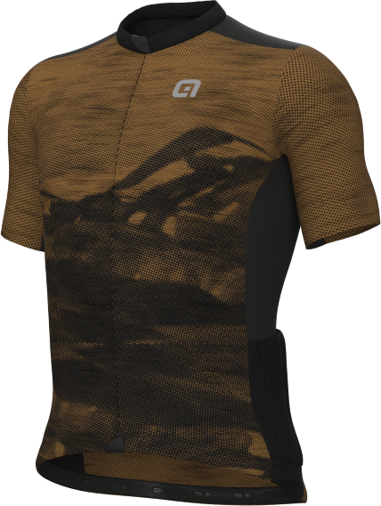 ALE' Maglia ciclismo  OFF ROAD-GRAVEL mountain marrone 2024