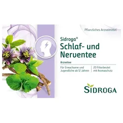 SIDROGA Schlaf- und Nerventee Filterbeutel 20X2.0 g