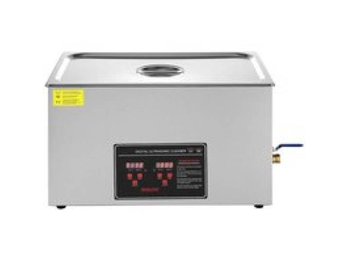 Uimoso Nettoyeur Ultrasons 30L Chauffant Minuterie Numérique 512W 40kHz Acier Inox Pro Bijoux Lunettes