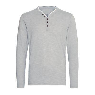 Longsleeve SOLID "Longsleeve SDBelagos", Herren, Gr. L, braun (monument), Obermaterial: 100% Baumwolle CO., Shirts