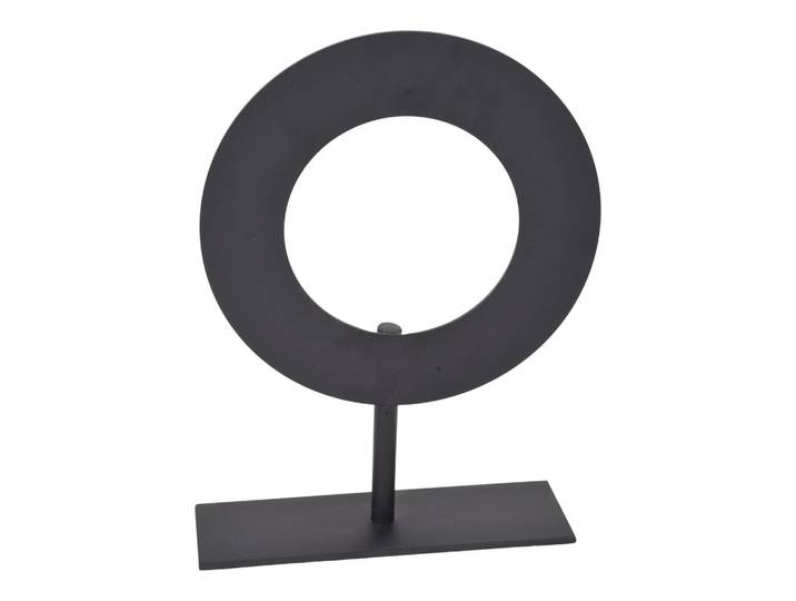 Loft42 Ornament Joris Schwarz, Metall, 35x35x7 cm, Dekoration, Dekofiguren & Skulpturen, Skulpturen