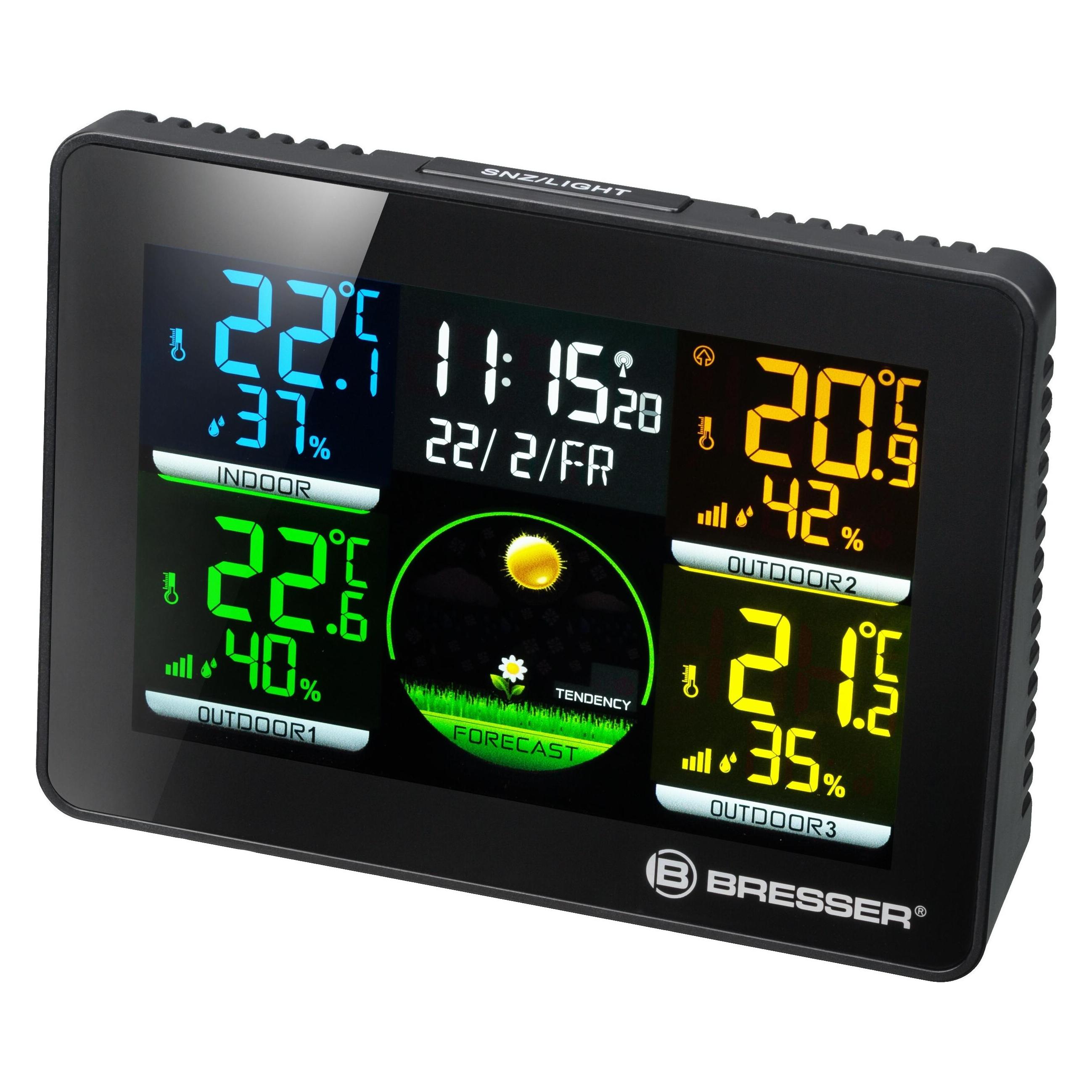 Bresser Thermo-/Hygrometer Quadro NLX (7000023)
