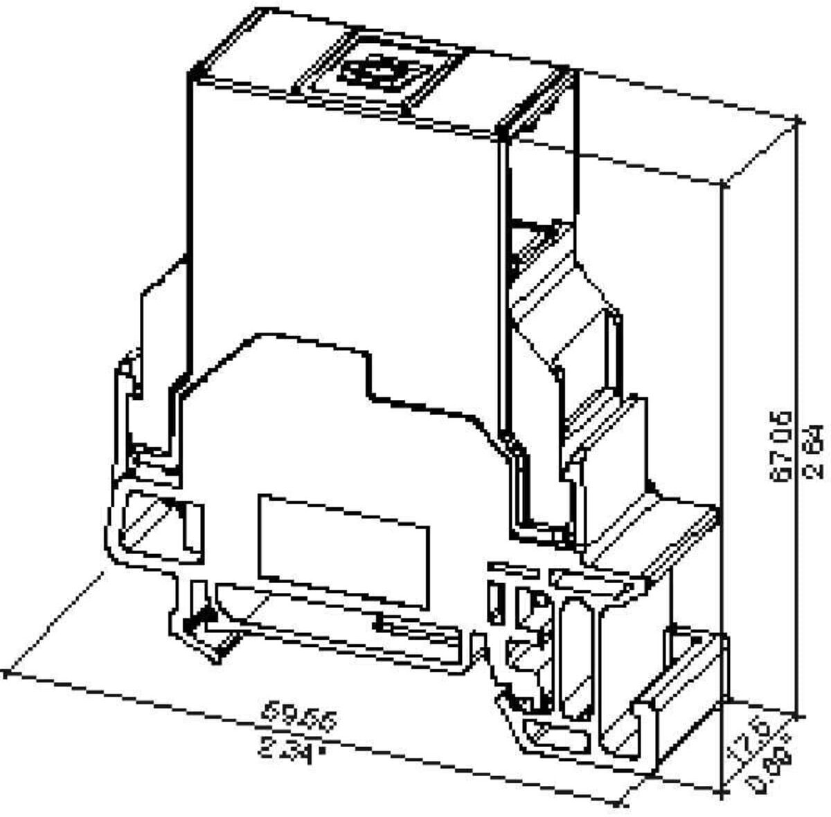 Weidmüller Tragschienen-Outlet IE-TO-RJ45-FJ-A (4519632)