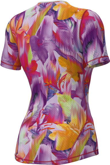 ALE' Intimo ciclismo maniche corte donna LILIUM multicolor 2025